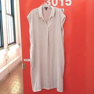 Eileen Fisher silk dress sz M